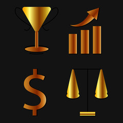 businnes icon set