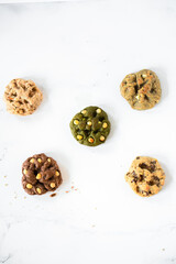 Assortment of Chunky Cookies