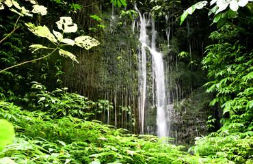 Waters in low shutter speed style