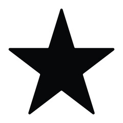 favorite star icon design vector