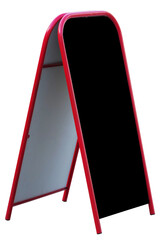 Blank sandwich board sign