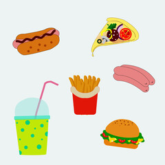 fast food icons