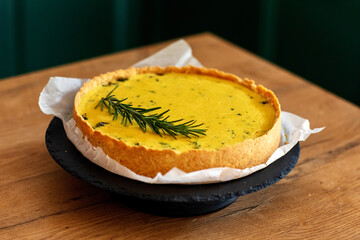 Home made  spinach cake.