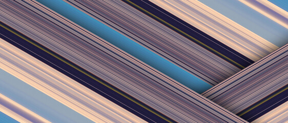 Multicolored diagonal stripes background. 3d effect. Wide background for design.