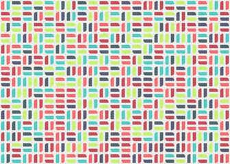 Abstract Geometric Pattern generative computational art illustration