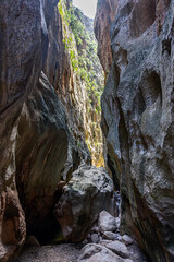 Aktivurlaub auf Mallorca: Wanderung durch den aufregenden Canyon, Schlucht Torrent de Pareis - aufregende Schluchtenkletterei