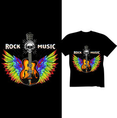 Guitar T-shirt Design