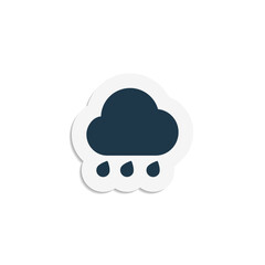 Rain - Sticker