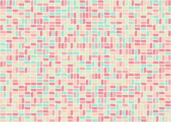 Abstract Geometric Pattern generative computational art illustration