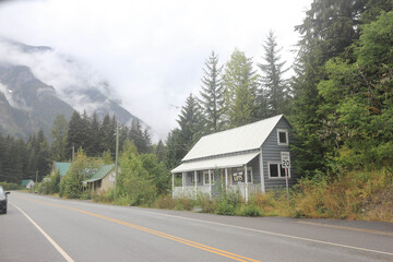 ghost town called hyder in alaska