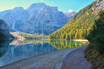 Fototapeta premium Pragser Wildsee