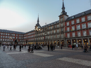 Obraz premium Plaza Mayo, Madrid, Spain.