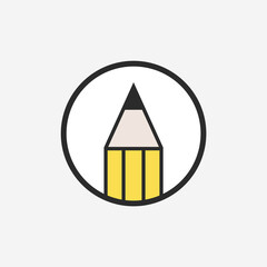 Pencil draw symbol