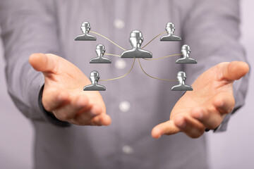 business conference team work connection digital concept