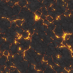 Volcanic surface, Magma surface, seamless texture