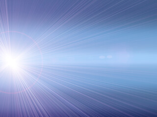 light beam set, explosion of rays of light,