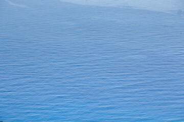 Sea texture. Top view of sea in Turkey Oludeniz