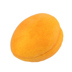 Apricot isolated on white background with clipping path