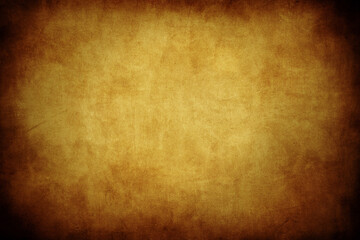 Golden vignette textured background - Free space for your text, copy space