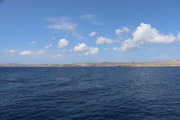 Obraz premium Landscape with a touch of sea