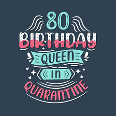 It's my 80 Quarantine birthday. 80 years birthday celebration in Quarantine.