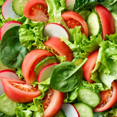 sliced vegetable background