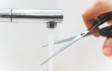 Cutting water with scissors. The concept of useless actions.