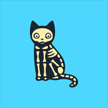 Gaming Logo Design with cat
