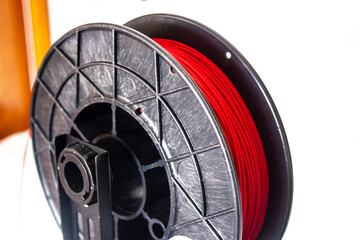 Red Color Plastic Filament For 3D Printer