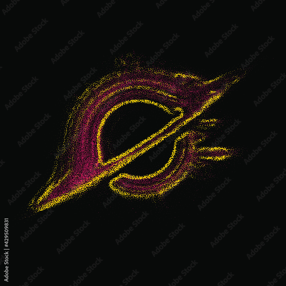 Poster black hole, a region of spacetime where gravity is so strong that nothing can escape from it.