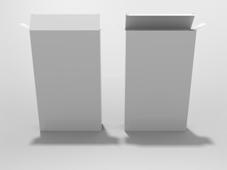 3D Rendering Product Packaging Template