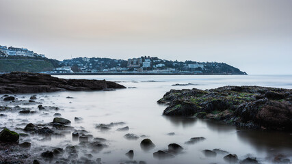 DAWN in long time exposure of Torquay, Devon, England, Europe
