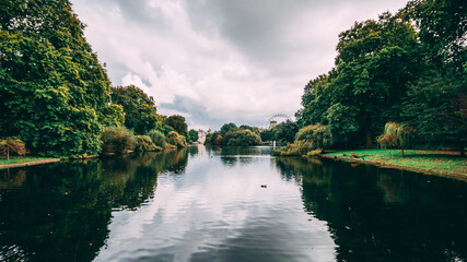 Amazing landscapes of London UK