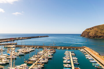Obraz premium Paisaje en San Sebastián de la Gomera