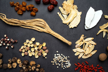 Chinese food nourishing Chinese herbal medicine stew soup