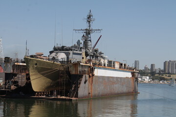 Obraz premium ship in the port