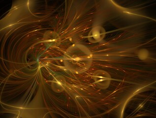 Imaginatory fractal background generated Image