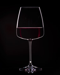 glass of red wine