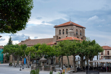 Fototapeta premium PIEDRAHITA AVILA DETALLES DE LA VILLA 