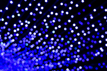 illuminated bokeh background