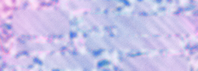 An abstract psychedelic glitch art banner background image.