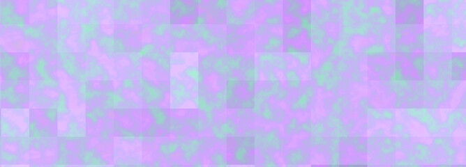 An abstract psychedelic glitch art banner background image.
