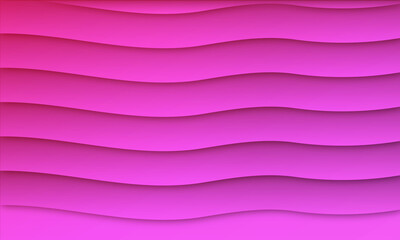 Abstract wallpaper illustration with red colour and waves.