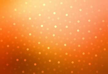 Orange bokeh shimmering empty background for autumn holidays decor.