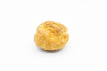 シュークリーム（単品・白背景・皿なし）