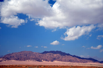 Desert of Sinai Peninsula, Egypt. Near Sharm El Sheikh