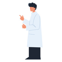 male physician character