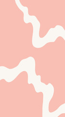 Vertical abstract background or card template in modern colors, in popular art style