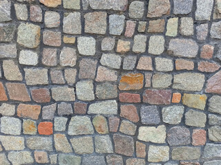 stone walls - shot-close-up