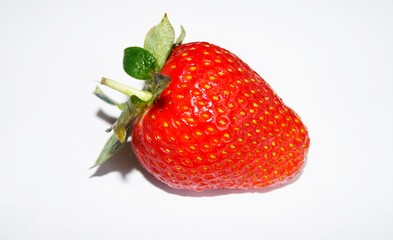 strawberry on a white background